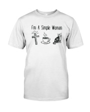 Cross Coffee And Cats Classic T-Shirt tile