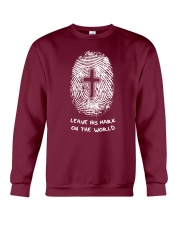 Leave His Mark On The World Crewneck Sweatshirt thumbnail