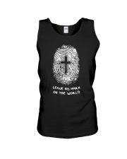 Leave His Mark On The World Unisex Tank thumbnail