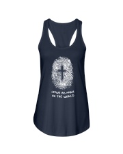 Leave His Mark On The World Ladies Flowy Tank thumbnail