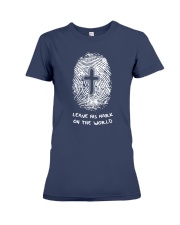 Leave His Mark On The World Premium Fit Ladies Tee thumbnail
