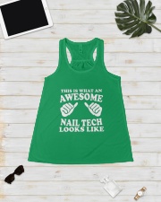 This is that an awesome nail tech looks like Ladies Flowy Tank lifestyle-bellaflowy-tank-front-5
