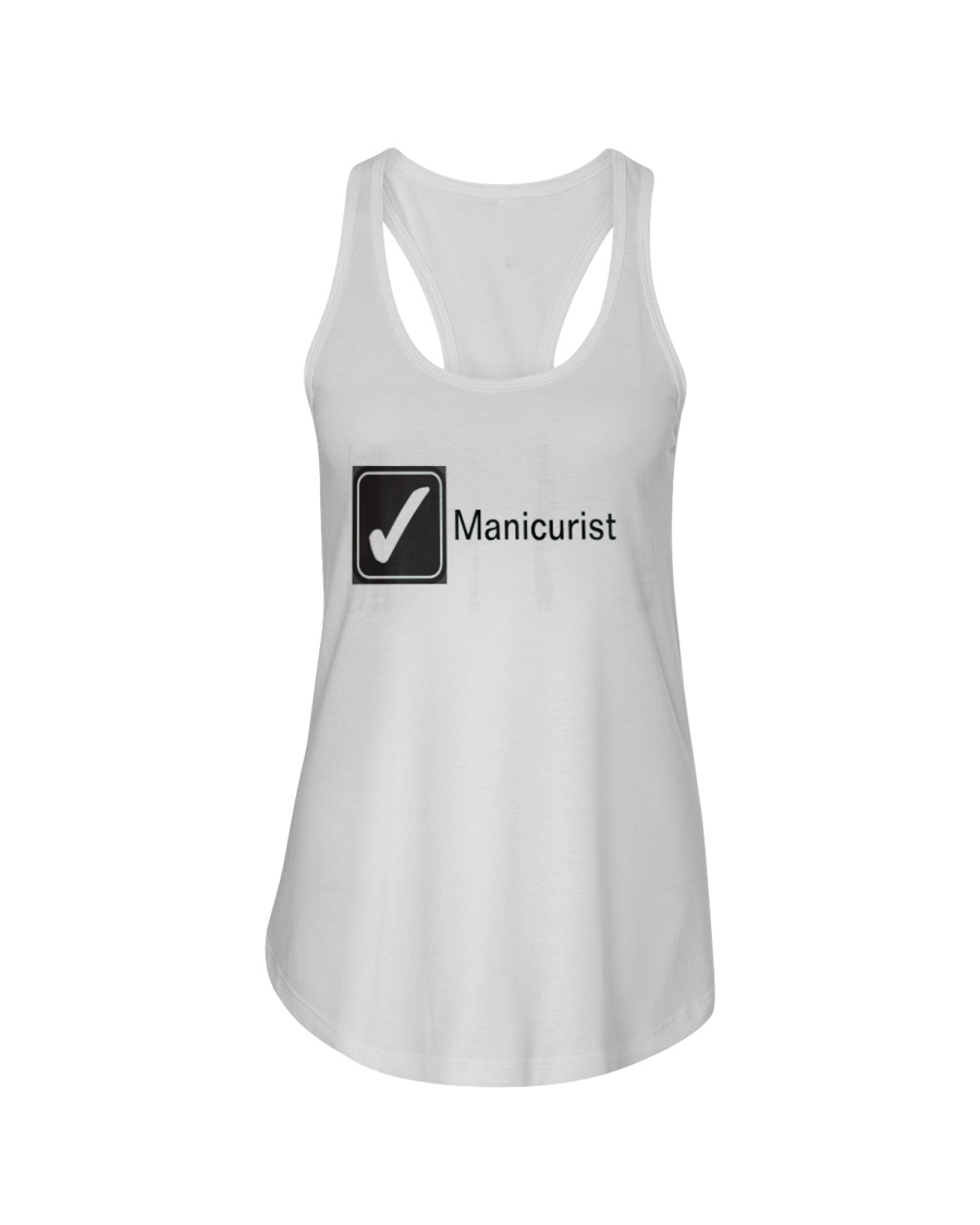 Manicurist Beauty Ladies Flowy Tank