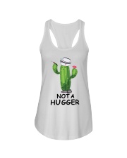 Not a hugger Ladies Flowy Tank tile