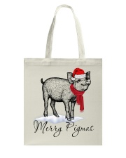 Pigs merry pigmas Tote Bag tile