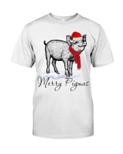 Pigs merry pigmas Classic T-Shirt front