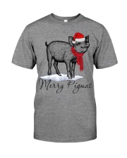 Pigs merry pigmas Premium Fit Mens Tee tile
