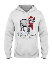 Pigs merry pigmas Hooded Sweatshirt tile