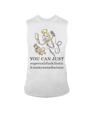 Groomer you can just Sleeveless Tee tile