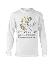 Groomer you can just Long Sleeve Tee tile