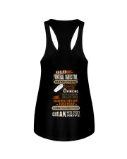 Funeral Director old action figure Ladies Flowy Tank tile