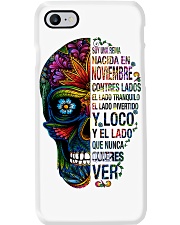 Soy una reina Noviembre Phone Case tile
