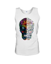 Soy una reina Abril Unisex Tank tile