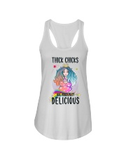 Thick chicks are magically Ladies Flowy Tank tile