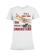 It's a biker thing you wouldn't understand Premium Fit Ladies Tee tile