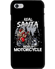 Real santa rides a motorcycle Phone Case tile