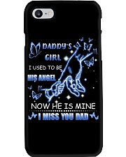 Daddy's girl i used to be his angel now he is mine i miss you dad Phone Case tile