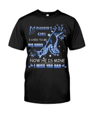 Daddy's girl i used to be his angel now he is mine i miss you dad Premium Fit Mens Tee tile