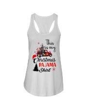 This is my chrismas pajama shirt Ladies Flowy Tank tile