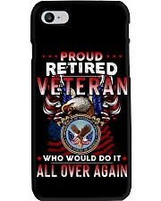 Proud retried Veteran who would do it all over again Phone Case tile