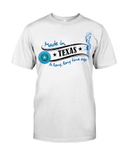 plumber made in texas Classic T-Shirt front