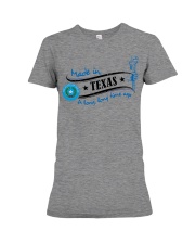 plumber made in texas Premium Fit Ladies Tee tile