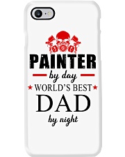 painter by day world's best dad Phone Case tile