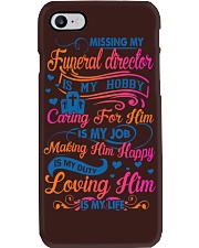 Funeral Director missing my is my hobby Phone Case tile