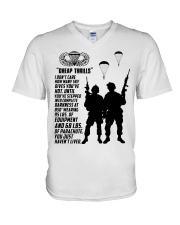 cheap thrills V-Neck T-Shirt tile
