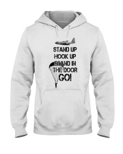 stand up hook up stand in the door go Hooded Sweatshirt tile