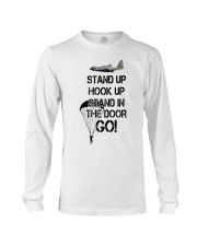 stand up hook up stand in the door go Long Sleeve Tee tile