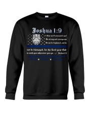 Joshua have not i commnded you be strongest Crewneck Sweatshirt tile