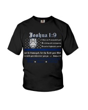 Joshua have not i commnded you be strongest Youth T-Shirt tile