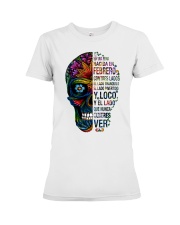 Soy una reina Febrero Premium Fit Ladies Tee tile