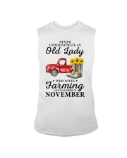 farmer never underestimate an old Sleeveless Tee tile