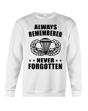 paratrooper always remembered never forgotten Crewneck Sweatshirt tile