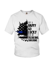 Police Officer i am happy go Youth T-Shirt tile