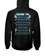 dad missing you isn't easy Hooded Sweatshirt tile