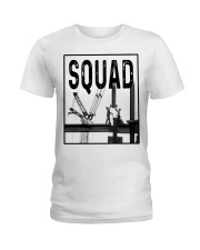 ironworker squad Ladies T-Shirt tile
