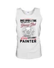painter upon a time job Unisex Tank tile