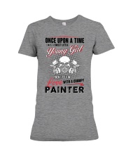 painter upon a time job Premium Fit Ladies Tee tile