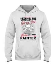 painter upon a time job Hooded Sweatshirt tile