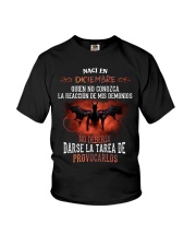 Naci en diciembre quien no conozca Youth T-Shirt tile