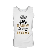 paratroope my daddy my hero Unisex Tank tile