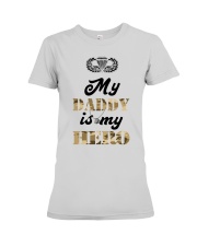 paratroope my daddy my hero Premium Fit Ladies Tee tile