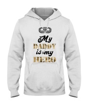 paratroope my daddy my hero Hooded Sweatshirt tile