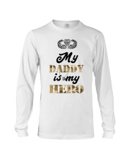 paratroope my daddy my hero Long Sleeve Tee tile