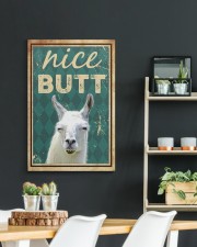 Llama Nice Butt 20x30 Gallery Wrapped Canvas Prints aos-canvas-pgw-20x30-lifestyle-front-04