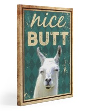 Llama Nice Butt 20x30 Gallery Wrapped Canvas Prints front