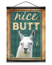 Llama Nice Butt Hanging Canvas tile